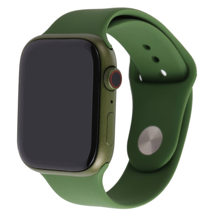 For Apple Watch Series 7 41mm Black Screen Non-Working Fake Dummy Display Model (Green)-garmade.com