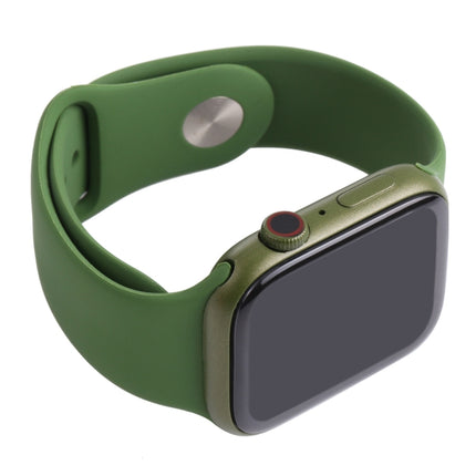 For Apple Watch Series 7 41mm Black Screen Non-Working Fake Dummy Display Model (Green)-garmade.com