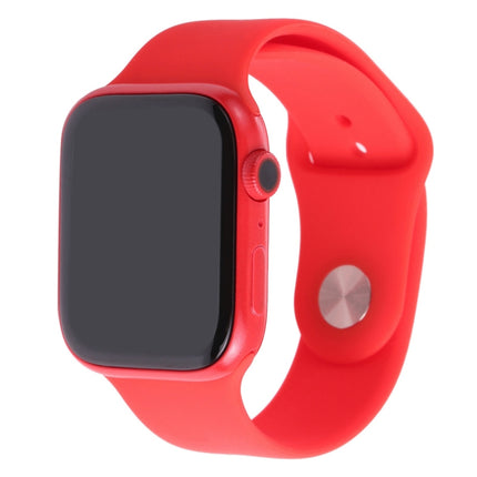 For Apple Watch Series 7 41mm Black Screen Non-Working Fake Dummy Display Model (Red)-garmade.com