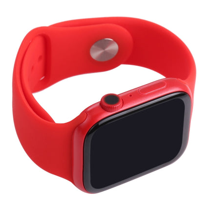 For Apple Watch Series 7 41mm Black Screen Non-Working Fake Dummy Display Model (Red)-garmade.com