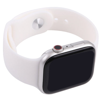 For Apple Watch Series 7 41mm Black Screen Non-Working Fake Dummy Display Model (White)-garmade.com