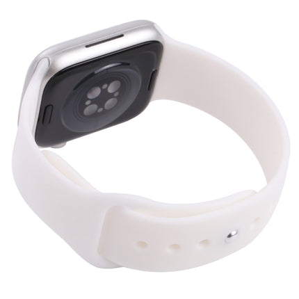 For Apple Watch Series 7 41mm Black Screen Non-Working Fake Dummy Display Model (White)-garmade.com