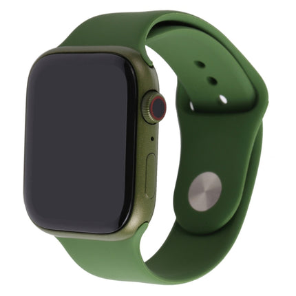 For Apple Watch Series 7 45mm Black Screen Non-Working Fake Dummy Display Model (Green)-garmade.com