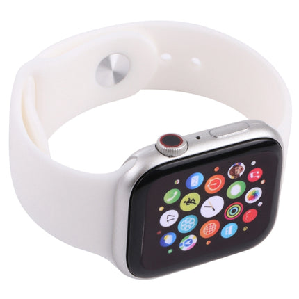 For Apple Watch Series 7 45mm Color Screen Non-Working Fake Dummy Display Model (White)-garmade.com