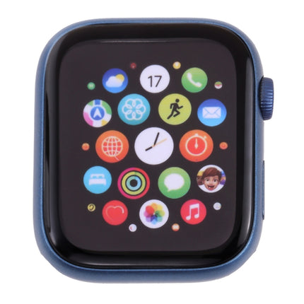 For Apple Watch Series 7 41mm Color Screen Non-Working Fake Dummy Display Model, For Photographing Watch-strap, No Watchband (Blue)-garmade.com