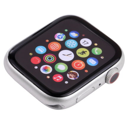 For Apple Watch Series 7 41mm Color Screen Non-Working Fake Dummy Display Model, For Photographing Watch-strap, No Watchband (Silver)-garmade.com