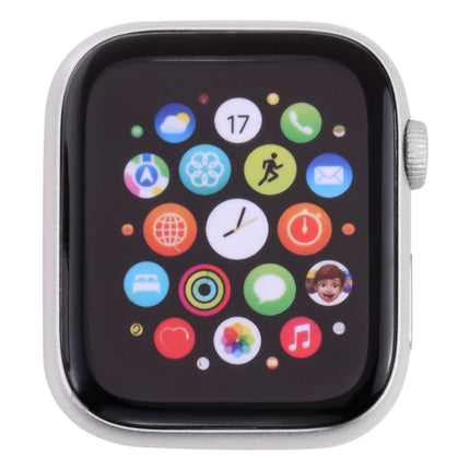 For Apple Watch Series 7 41mm Color Screen Non-Working Fake Dummy Display Model, For Photographing Watch-strap, No Watchband (Silver)-garmade.com