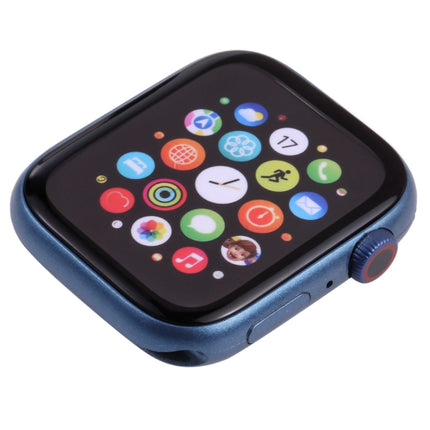 For Apple Watch Series 7 45mm Color Screen Non-Working Fake Dummy Display Model, For Photographing Watch-strap, No Watchband (Blue)-garmade.com