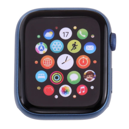 For Apple Watch Series 7 45mm Color Screen Non-Working Fake Dummy Display Model, For Photographing Watch-strap, No Watchband (Blue)-garmade.com