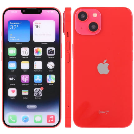 For iPhone 14 Color Screen Non-Working Fake Dummy Display Model(Red)-garmade.com