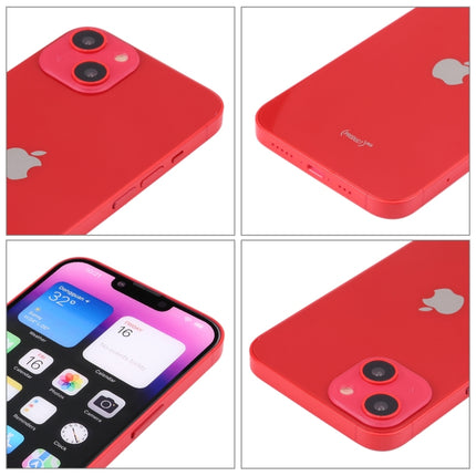 For iPhone 14 Color Screen Non-Working Fake Dummy Display Model(Red)-garmade.com