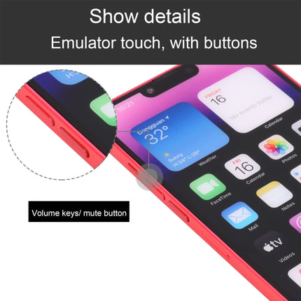 For iPhone 14 Color Screen Non-Working Fake Dummy Display Model(Red)-garmade.com