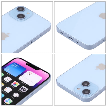 For iPhone 14 Plus Color Screen Non-Working Fake Dummy Display Model (Blue)-garmade.com