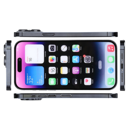 For iPhone 14 Pro Max Color Screen Non-Working Fake Dummy Display Model (Space Black)-garmade.com