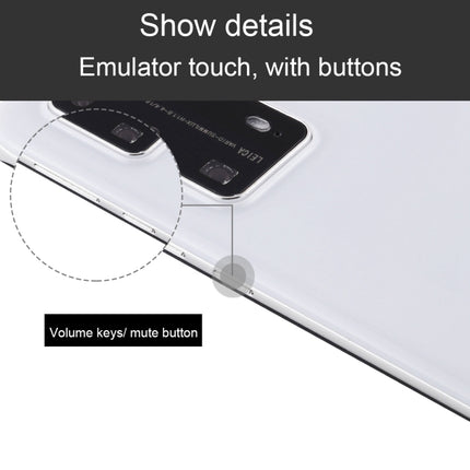 For Huawei P40 Pro+ 5G Black Screen Non-Working Fake Dummy Display Model (White)-garmade.com