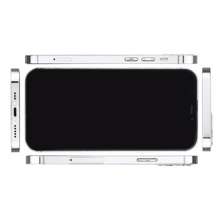 For iPhone 12 Pro Black Screen Non-Working Fake Dummy Display Model (Silver)-garmade.com