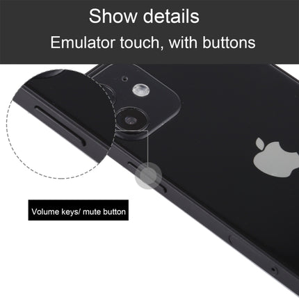 For iPhone 12 mini Black Screen Non-Working Fake Dummy Display Model (Black)-garmade.com