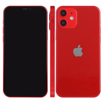 For iPhone 12 mini Black Screen Non-Working Fake Dummy Display Model (Red)-garmade.com