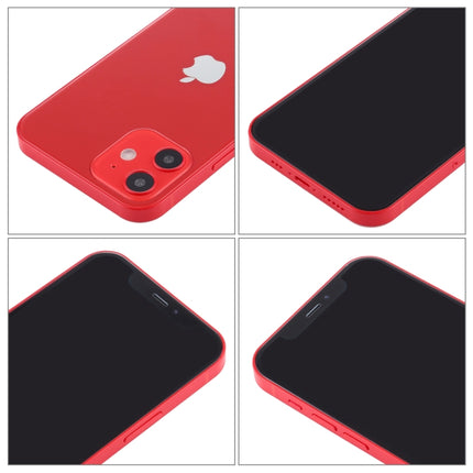 For iPhone 12 mini Black Screen Non-Working Fake Dummy Display Model (Red)-garmade.com