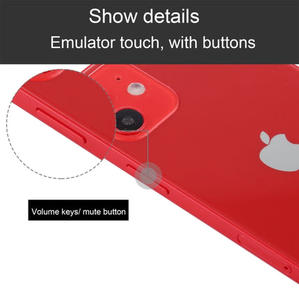 For iPhone 12 mini Black Screen Non-Working Fake Dummy Display Model (Red)-garmade.com