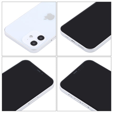 For iPhone 12 mini Black Screen Non-Working Fake Dummy Display Model (White)-garmade.com