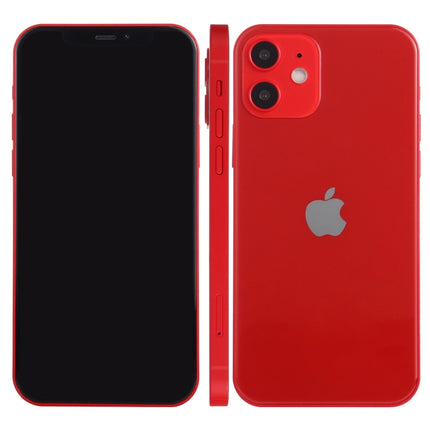 For iPhone 12 Black Screen Non-Working Fake Dummy Display Model(Red)-garmade.com