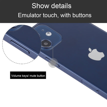 For iPhone 12 Color Screen Non-Working Fake Dummy Display Model(Blue)-garmade.com