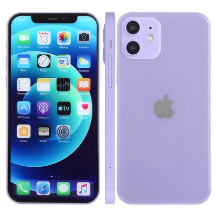 For iPhone 12 Color Screen Non-Working Fake Dummy Display Model (Purple)-garmade.com