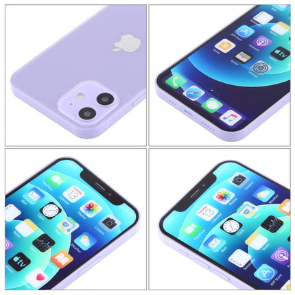 For iPhone 12 Color Screen Non-Working Fake Dummy Display Model (Purple)-garmade.com