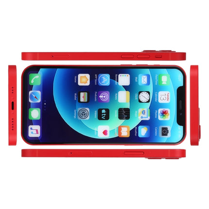 For iPhone 12 Color Screen Non-Working Fake Dummy Display Model(Red)-garmade.com