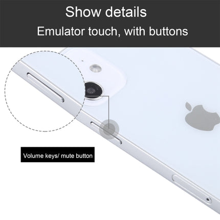 For iPhone 12 Color Screen Non-Working Fake Dummy Display Model(White)-garmade.com