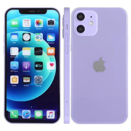 For iPhone 12 mini Color Screen Non-Working Fake Dummy Display Model (Purple)-garmade.com