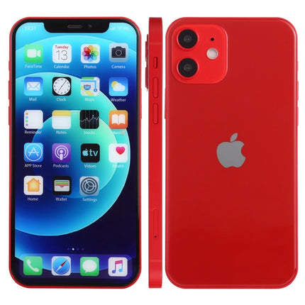 For iPhone 12 mini Color Screen Non-Working Fake Dummy Display Model (Red)-garmade.com