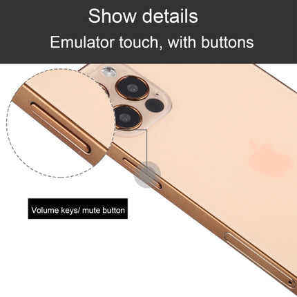 For iPhone 12 Pro Color Screen Non-Working Fake Dummy Display Model(Gold)-garmade.com