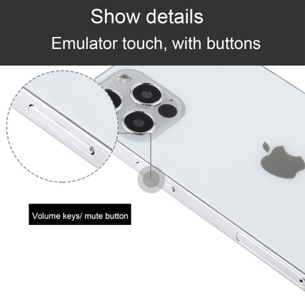 For iPhone 12 Pro Color Screen Non-Working Fake Dummy Display Model (Silver)-garmade.com