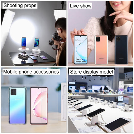 For Galaxy Note 10 Lite Original Color Screen Non-Working Fake Dummy Display Model (Silver)-garmade.com