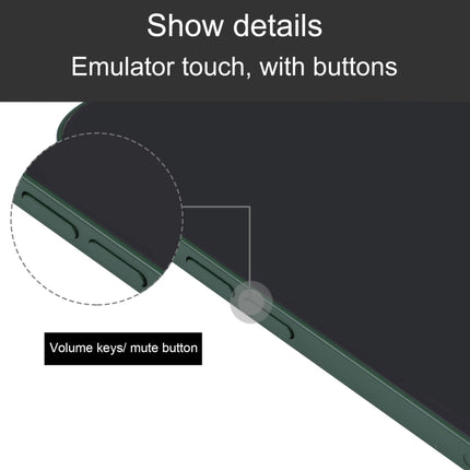 For iPhone 13 mini Black Screen Non-Working Fake Dummy Display Model(Dark Green)-garmade.com