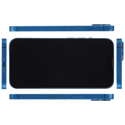 For iPhone 13 Black Screen Non-Working Fake Dummy Display Model (Blue)-garmade.com