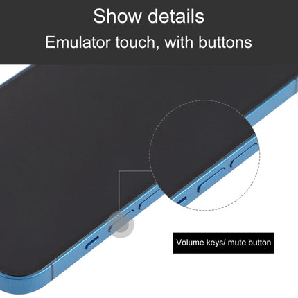 For iPhone 13 Black Screen Non-Working Fake Dummy Display Model (Blue)-garmade.com