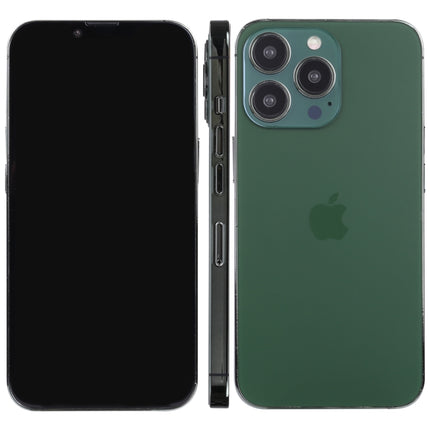 For iPhone 13 Pro Black Screen Non-Working Fake Dummy Display Model (Dark Green)-garmade.com