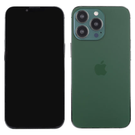 For iPhone 13 Pro Black Screen Non-Working Fake Dummy Display Model (Dark Green)-garmade.com