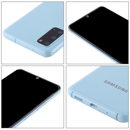 For Galaxy S20 5G Black Screen Non-Working Fake Dummy Display Model (Blue)-garmade.com