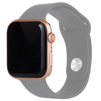 For Apple Watch Series 6 44mm Black Screen Non-Working Fake Dummy Display Model, For Photographing Watch-strap, No Watchband(Gold)-garmade.com