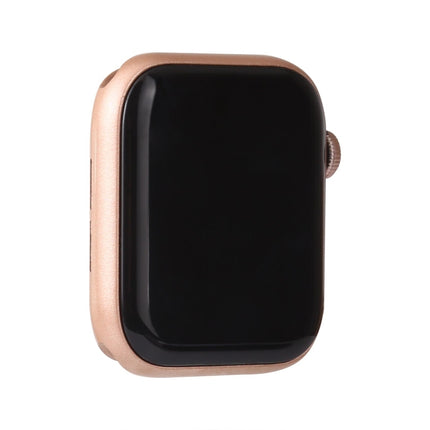 For Apple Watch Series 6 44mm Black Screen Non-Working Fake Dummy Display Model, For Photographing Watch-strap, No Watchband(Gold)-garmade.com