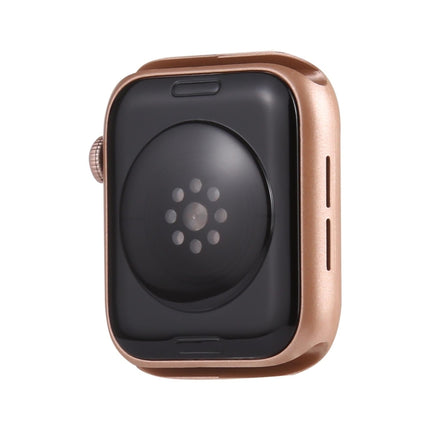 For Apple Watch Series 6 44mm Black Screen Non-Working Fake Dummy Display Model, For Photographing Watch-strap, No Watchband(Gold)-garmade.com