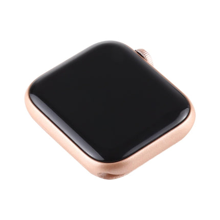 For Apple Watch Series 6 44mm Black Screen Non-Working Fake Dummy Display Model, For Photographing Watch-strap, No Watchband(Gold)-garmade.com