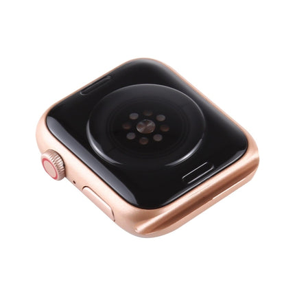 For Apple Watch Series 6 44mm Black Screen Non-Working Fake Dummy Display Model, For Photographing Watch-strap, No Watchband(Gold)-garmade.com