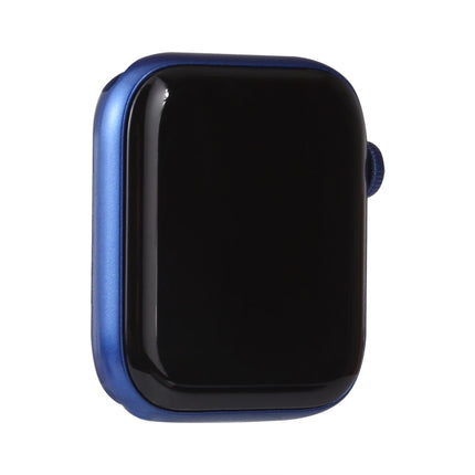 For Apple Watch Series 6 44mm Black Screen Non-Working Fake Dummy Display Model, For Photographing Watch-strap, No Watchband(Blue)-garmade.com