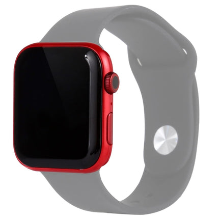 For Apple Watch Series 6 44mm Black Screen Non-Working Fake Dummy Display Model, For Photographing Watch-strap, No Watchband(Red)-garmade.com