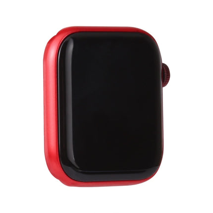 For Apple Watch Series 6 44mm Black Screen Non-Working Fake Dummy Display Model, For Photographing Watch-strap, No Watchband(Red)-garmade.com